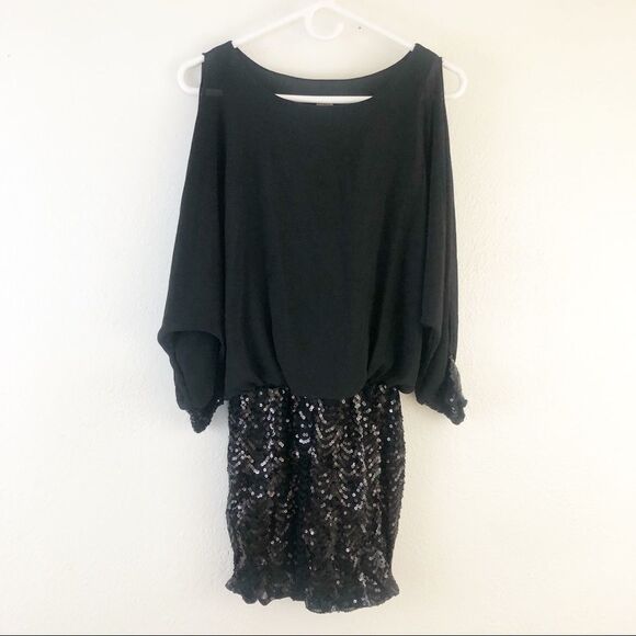 Coco Avante mini dress with Sequin skirt  size Small - Picture 1 of 9